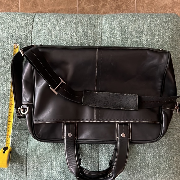 Coach leather men computer bag - Picture 5 of 7